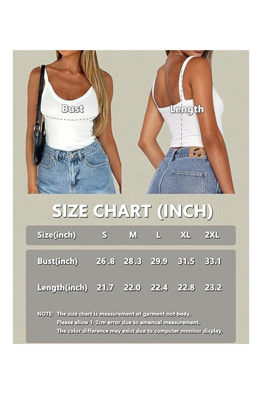 Trendy Women's Spaghetti Strap V-Neck Ribbed Tank Top