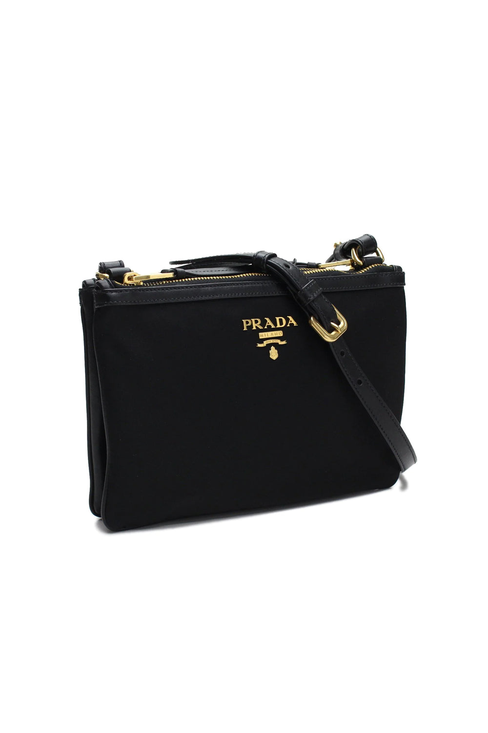 Prada Phenix Leather Shoulder Camera Bag