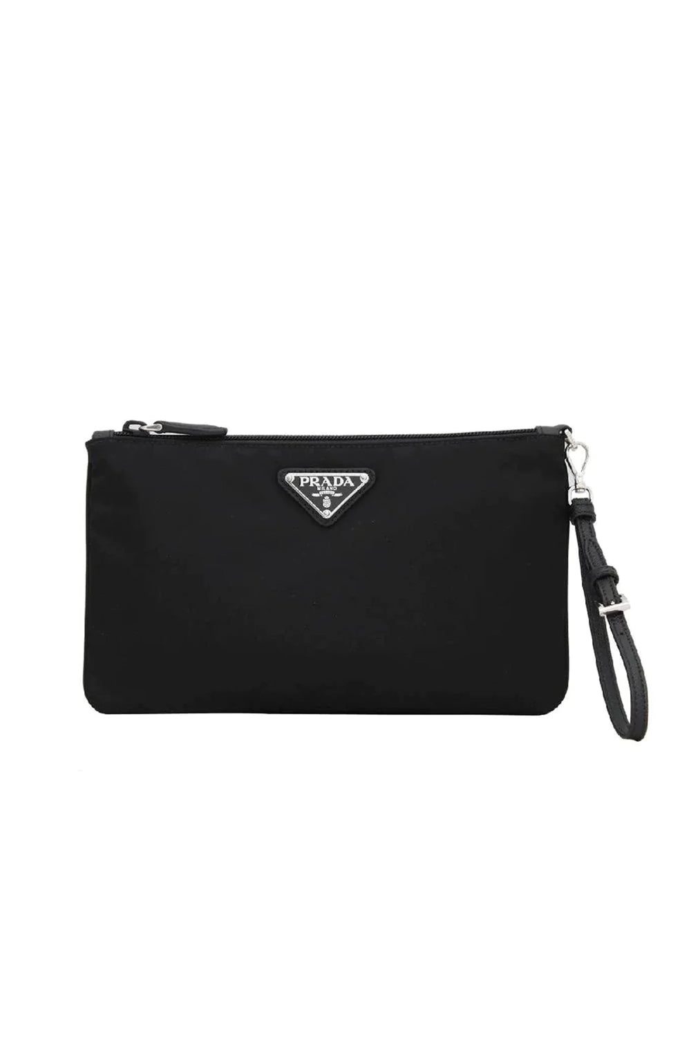Prada Tessuto Nylon Pouch Wristlet Clutch Bag