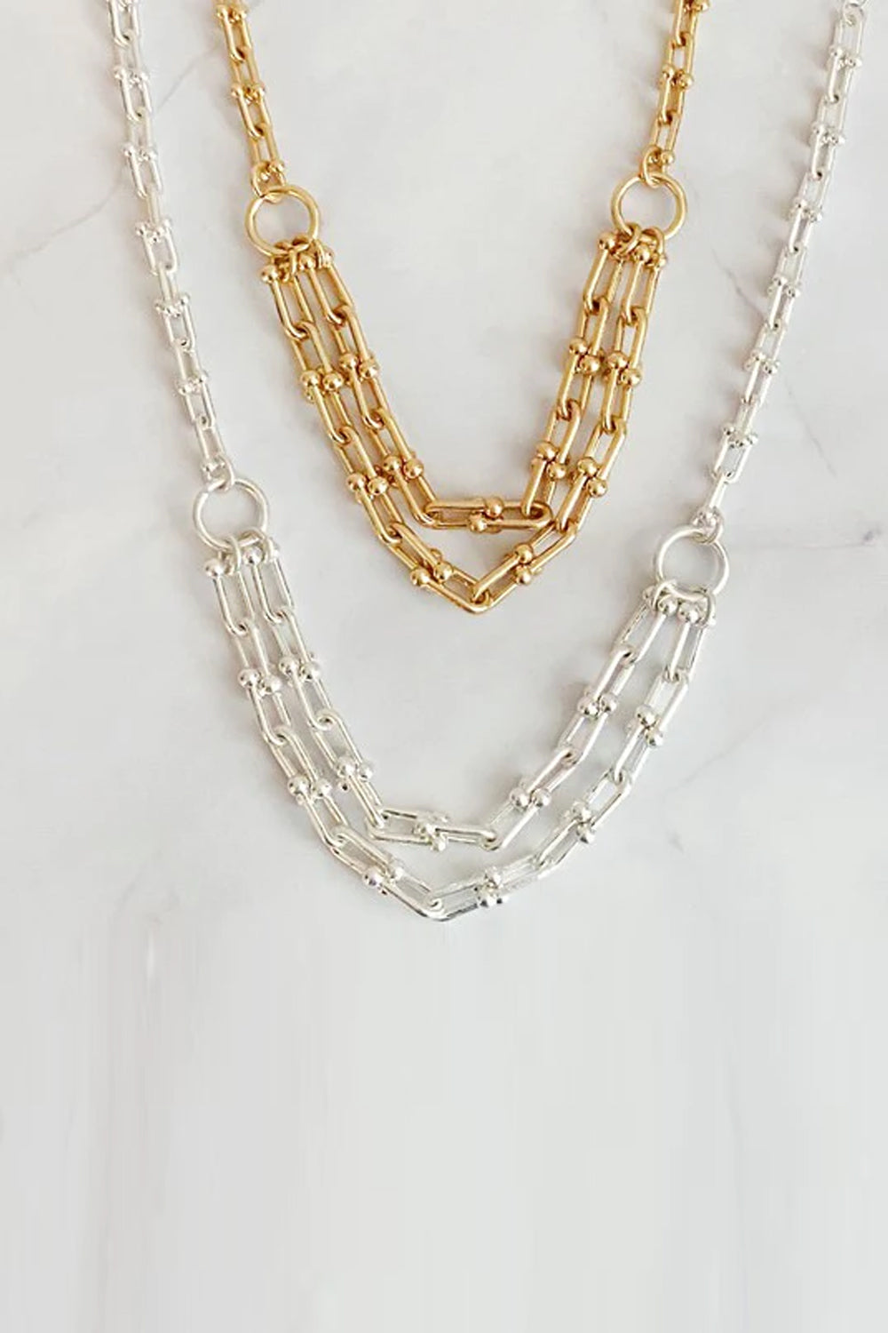 Taylor Unique Link Chain Necklace