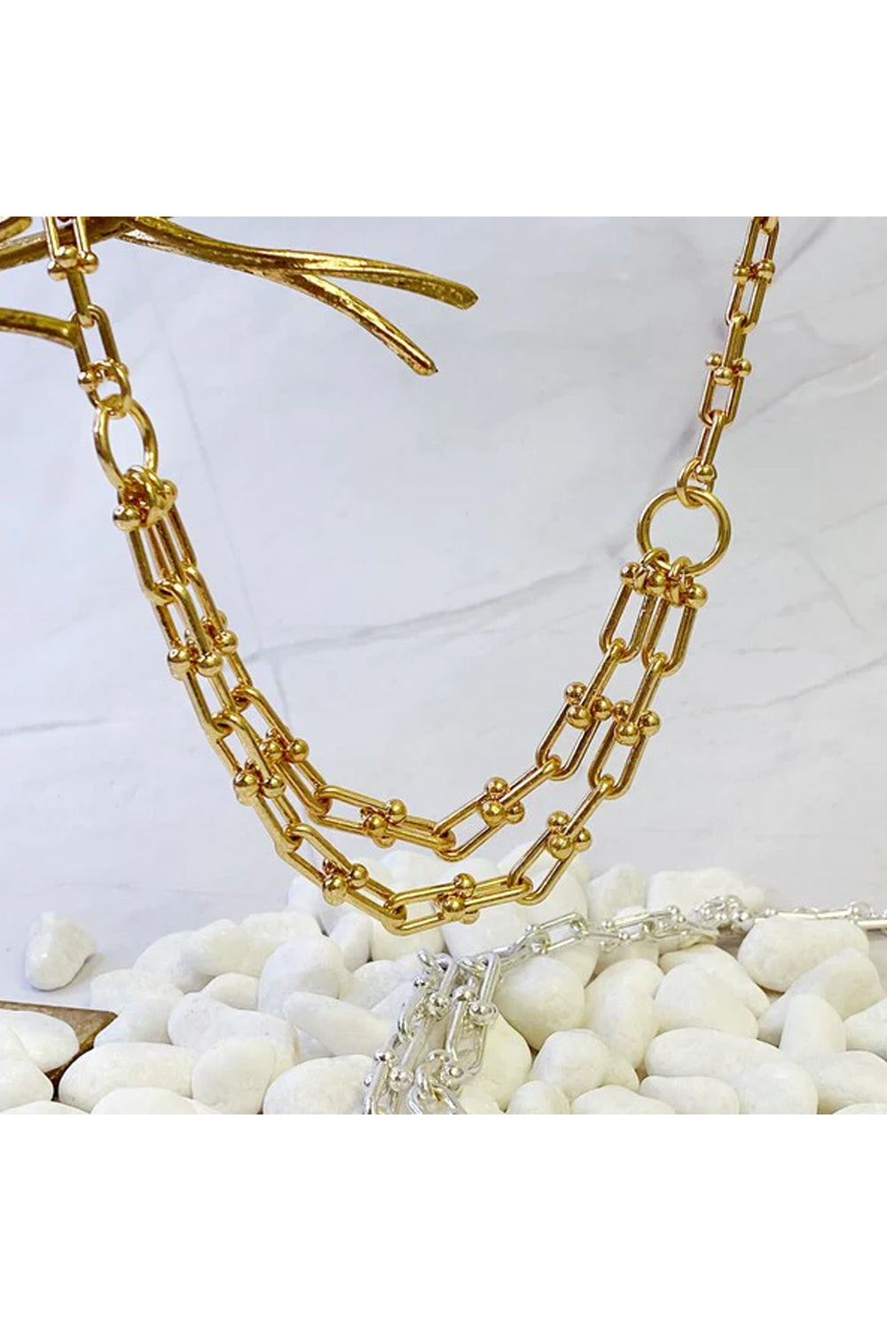 Taylor Unique Link Chain Necklace