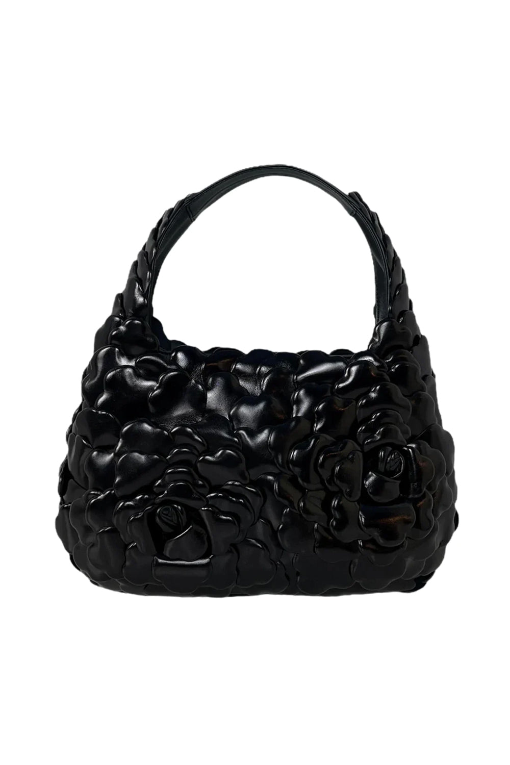 Valentino Garavani Atelier Bag 03 Black Edition Small Hobo Bag
