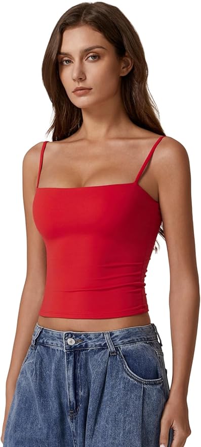 Women's Double Lined Basic Tank Top