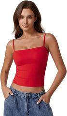 Women's Double Lined Basic Tank Top