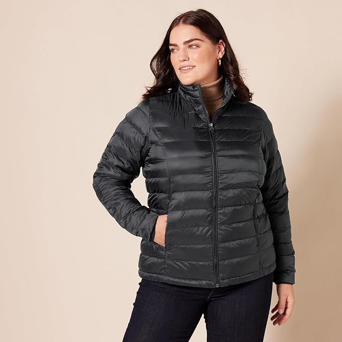 Women's Lightweight Long-Sleeve Puffer Jacket