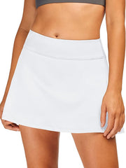 Women's Tennis Golf Skirts High Waisted with Pockets Inner Shorts