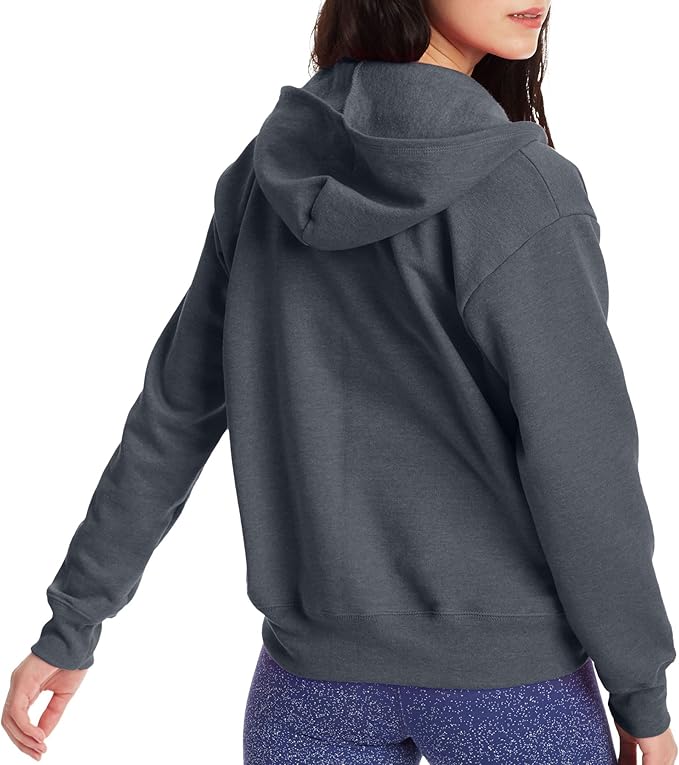 Womens Full Zip Fleece Hoodie