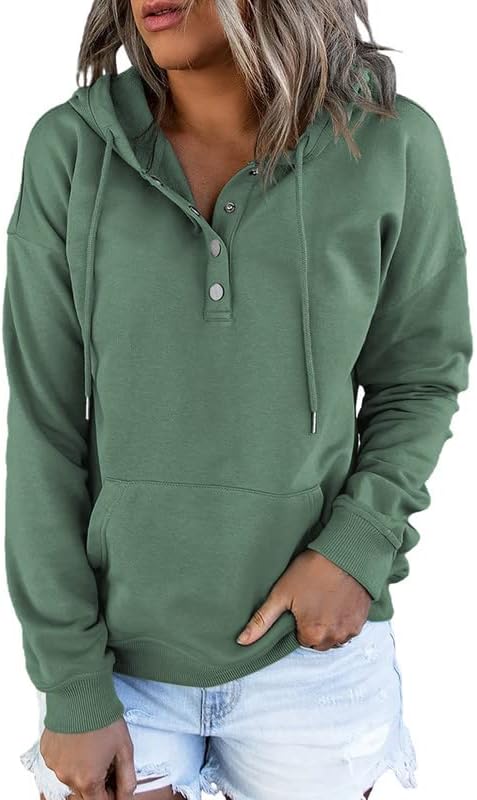 Womens Pullover Hoodie Casual Long Sleeve