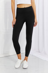 Full Size Strengthen Reflective Dot Active Leggings