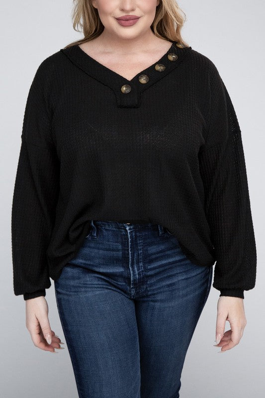 Plus Brushed Sweater 