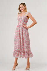 Floral Textured Dress