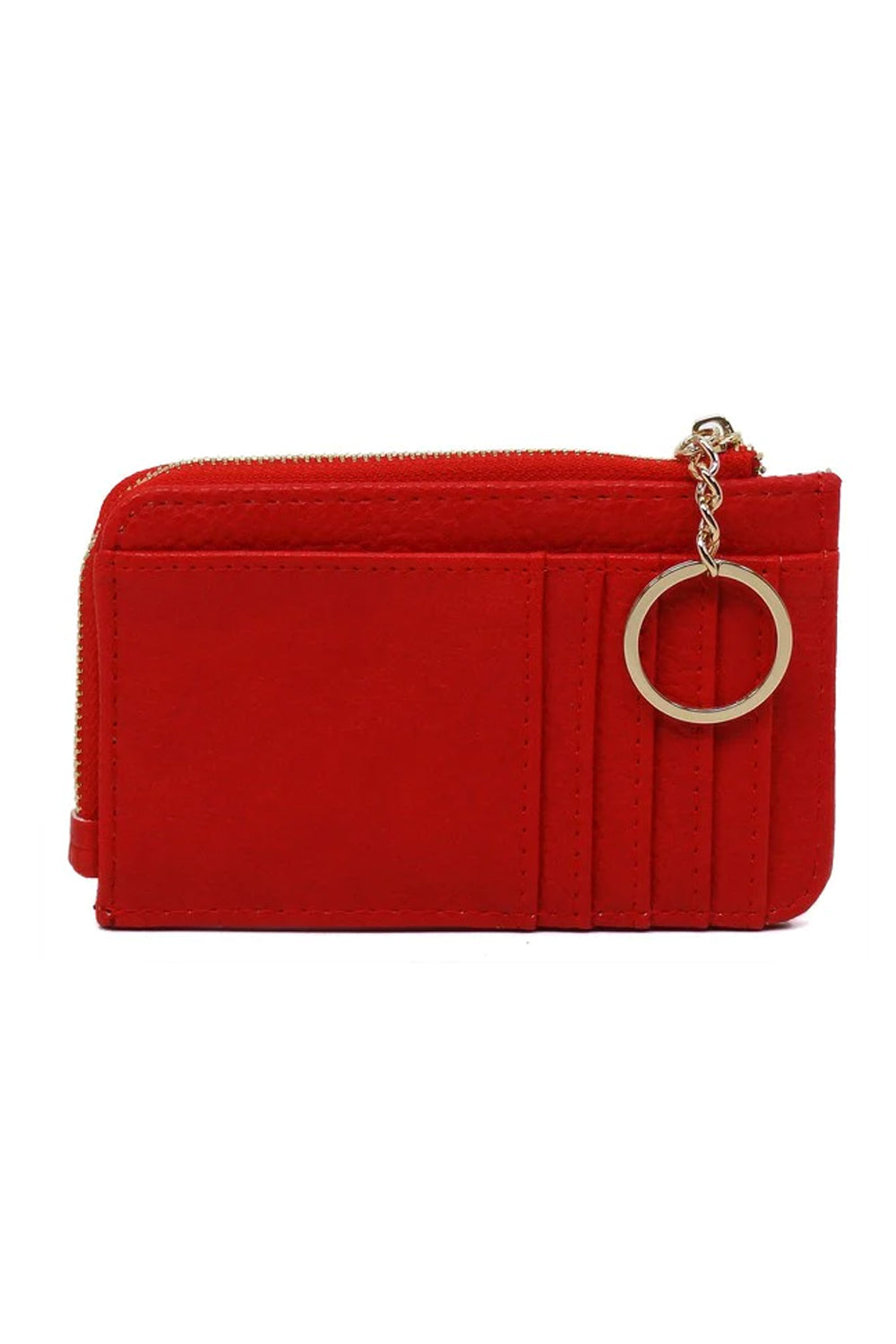 Fashion Card Holder Keychain Wallet