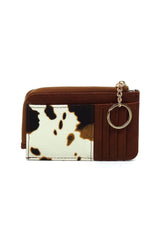 Fashion Card Holder Keychain Wallet