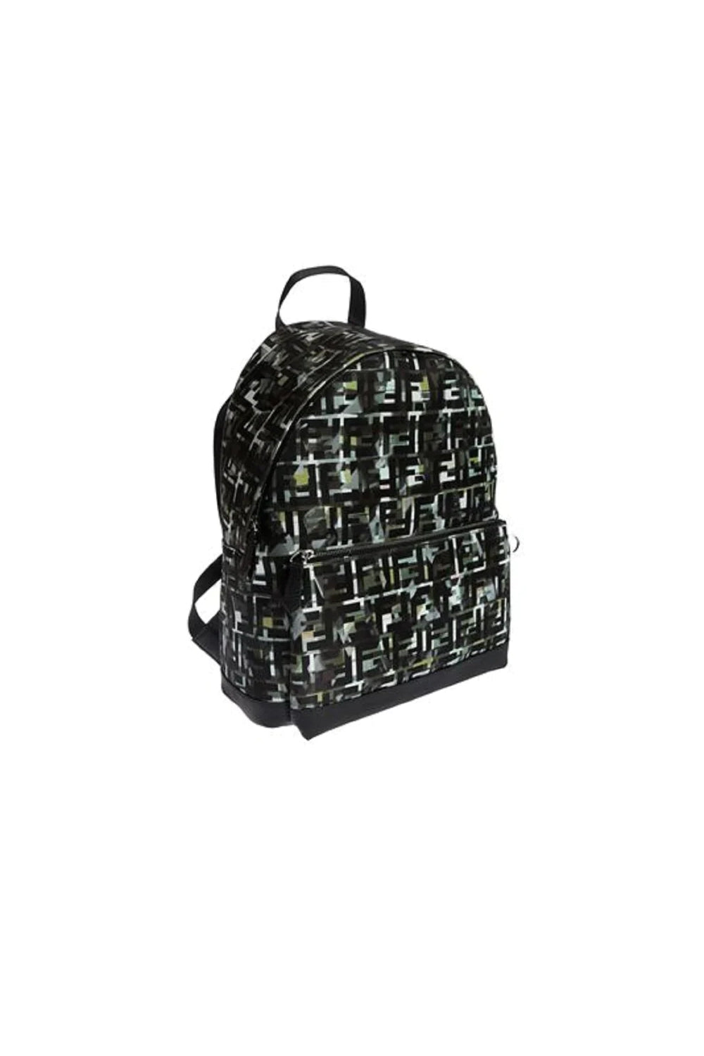 Fendi Unisex FF Multicolor Camouflage Backpack