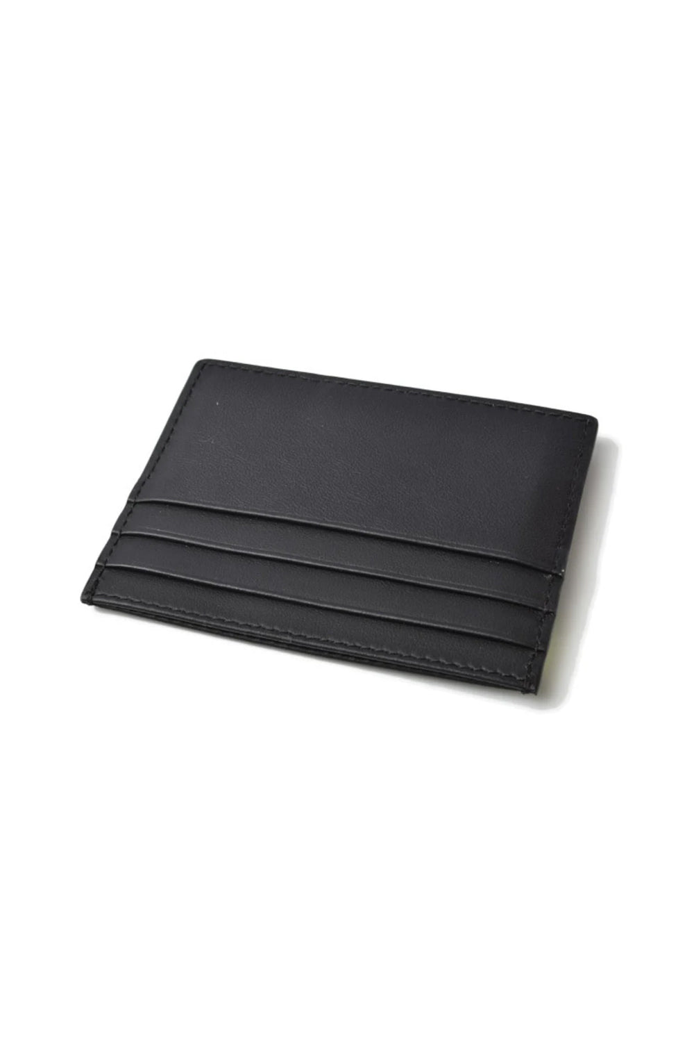 Fendi Corner Bugs Gold Black Calf Leather Card Case