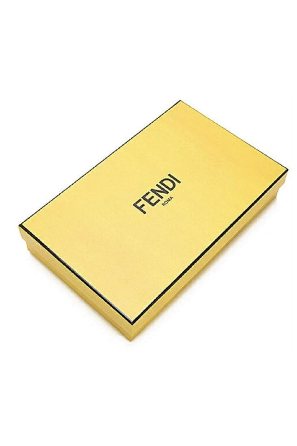 Fendi Bugs Print Calf Leather Military Card Case