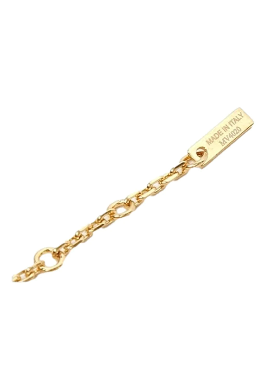 Fendi Gold-tone Letter Logo Chain Bracelet