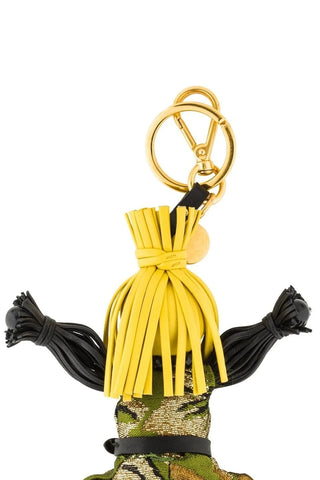 Prada Trick Pelle Felce  Jasmine Doll Keyring Keychain
