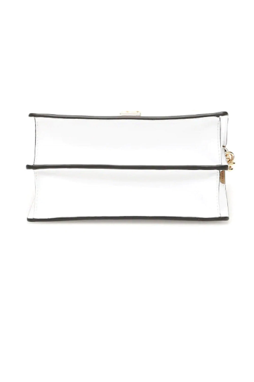 Fendi Womens Kan I White Flowers Shoulder Bag