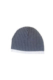 Fendi FF Print Nero and Bianco Knitted Wool Beanie