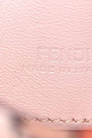 Fendi Baguette Satin Floral Nano Bag - Pink