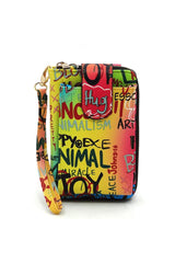 Graffiti Cell Phone case Crossbody Wallet Wristlet