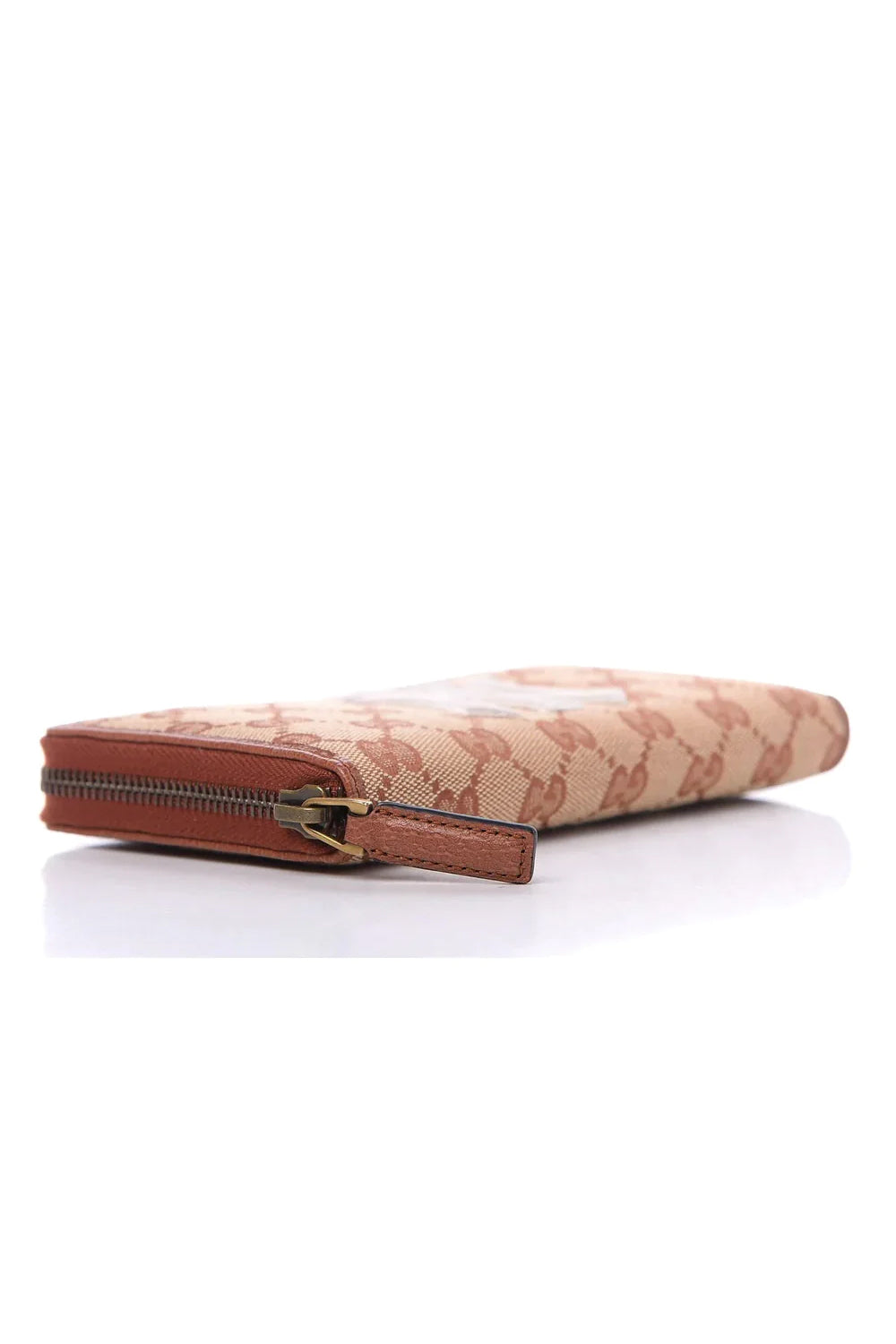 Gucci Monogram NY Yankees Guccisima Zip Around Wallet