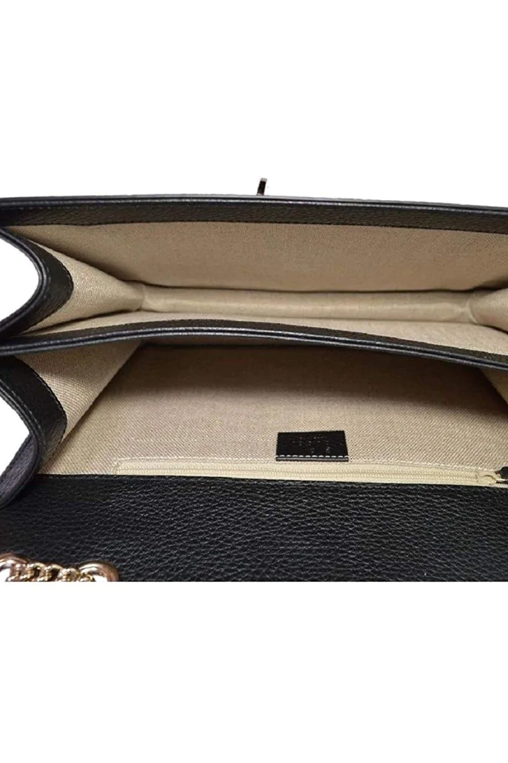 Gucci Black Icon GG Interlocking Crossbody Bag