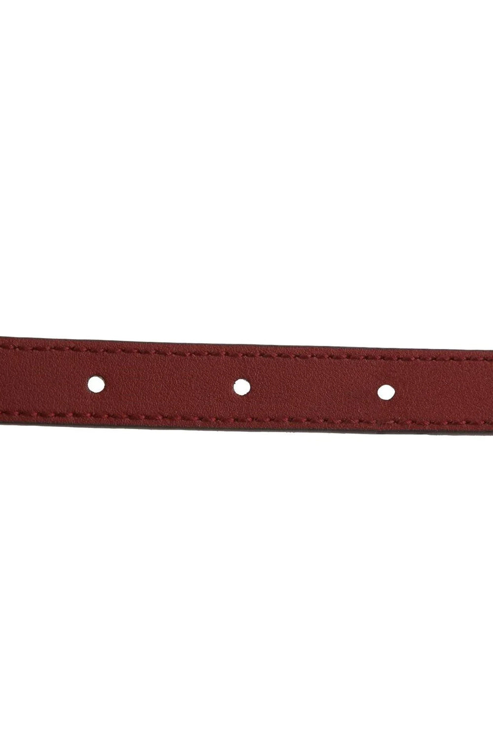 Gucci Marmont Red Suede Torchon GG Buckle Belt