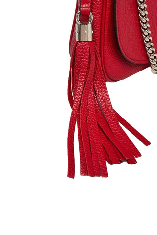 Gucci Soho Disco Leather GG Tassel Chain Crossbody Bag