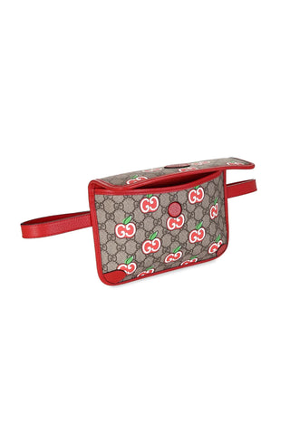 Gucci Supreme Canvas GG Apple Print Bag