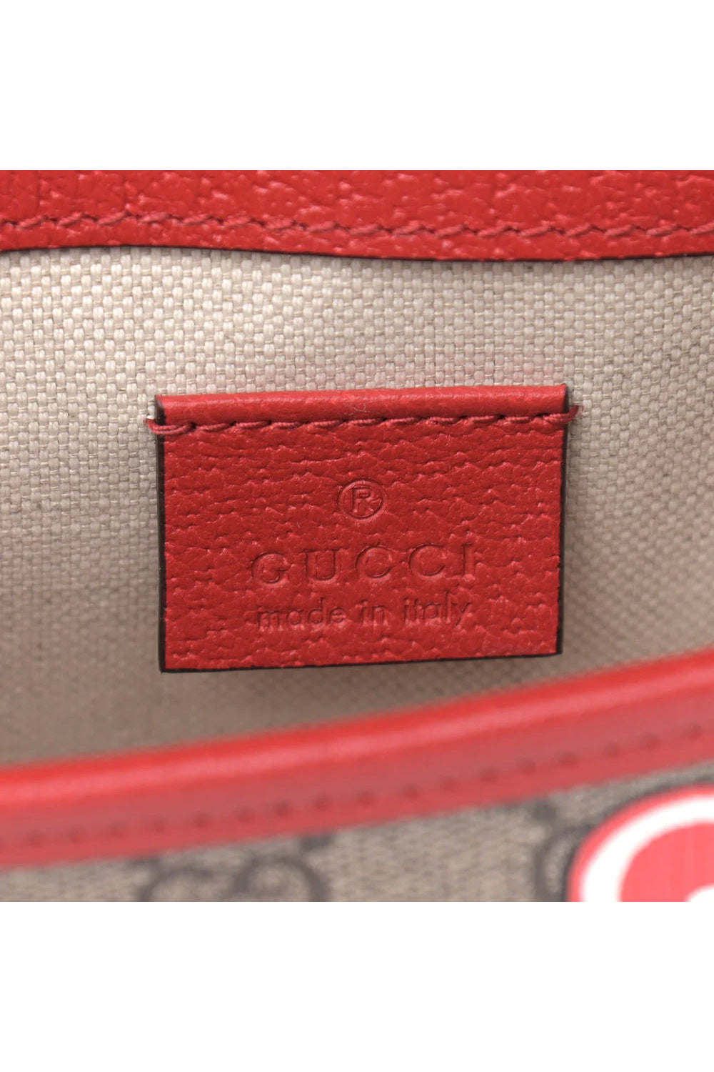 Gucci Supreme Canvas GG Apple Print Bag