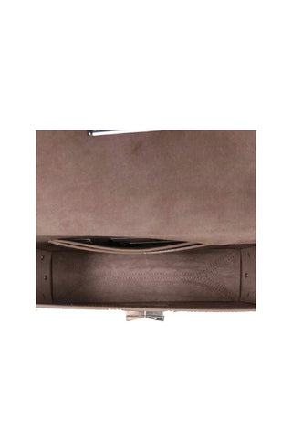 Jimmy Choo Metallic Silver Lockett Crossbody Shoulder Bag