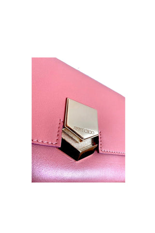 Jimmy Choo Powder Pink Lockett Crossbody Bag
