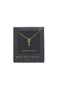 Secret Box Twisted Knot Charm Necklace