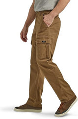 Mens Relaxed Fit Stretch Cargo Pant