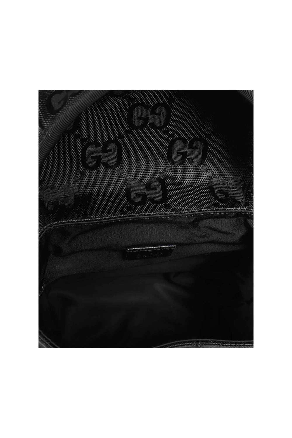 Gucci Econyl Nylon Monogram Off The Grid Messenger Bag Black