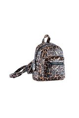 Mini Leopard Print Backpack