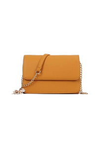 Women's Chic Smooth Tassel Open Closure Crossbody Bag