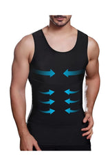 Trendy Men's Slimming Body Shaper Tummy Control Undershirt