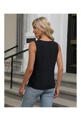 Trendy Women's Sleeveless Business Casual Tank Top