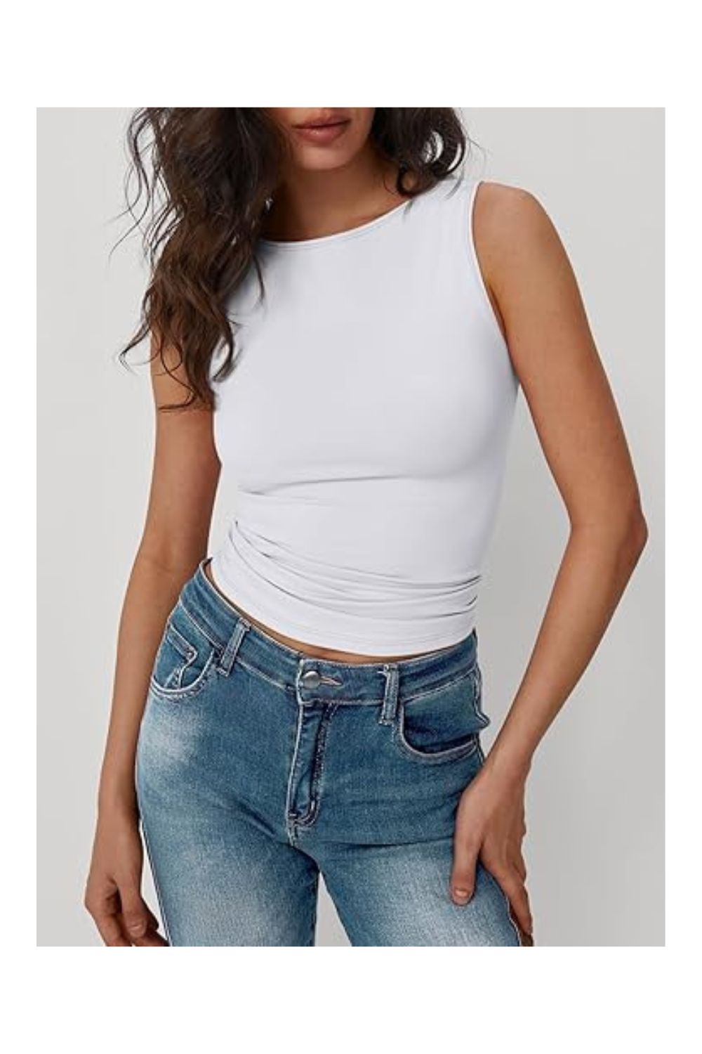 Trendy  Women's Casual Summer Sleeveless Tank Top