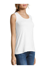 Trendy Women's Mini-Ribbed Cotton Sleeveless Tank Tops