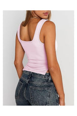 Trendy Women's Backless Going Out Y2K Crop Top Summer