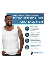Trendy Men's Gynecomastia Compression Tummy Control Body Shaper