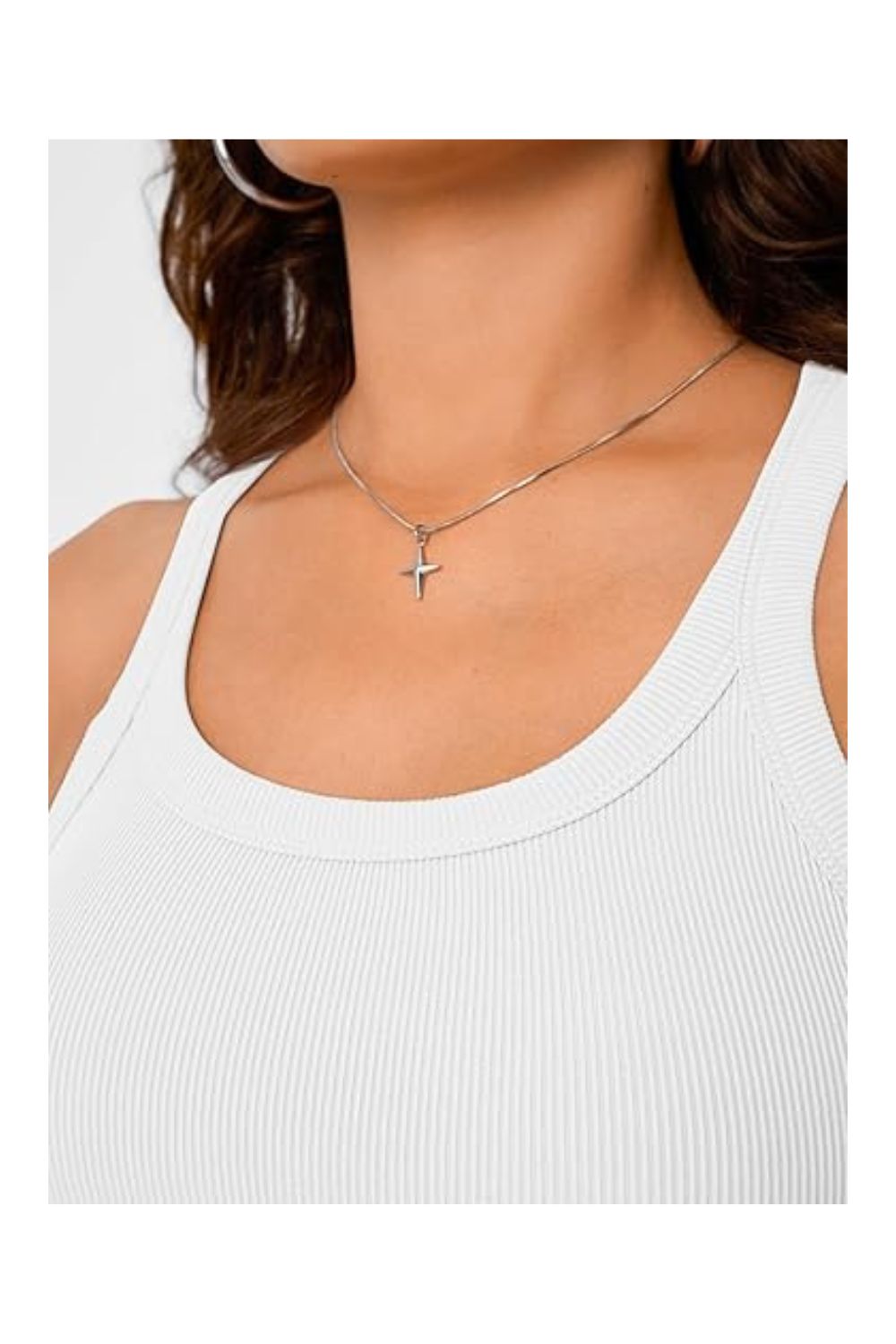 Trendy  Women's Ribbed Crop Tank Sleeveless Camisole