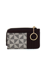 PM Monogram Card Holder Keychain Wallet