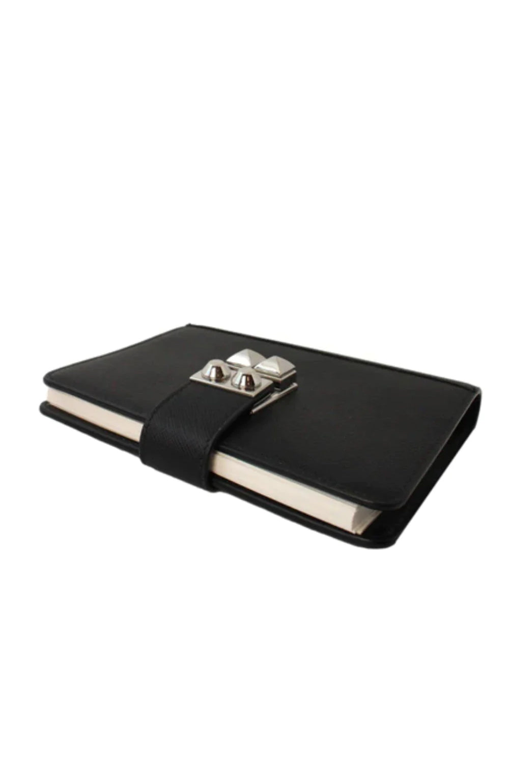 Prada Nero Saffiano Lock Journal