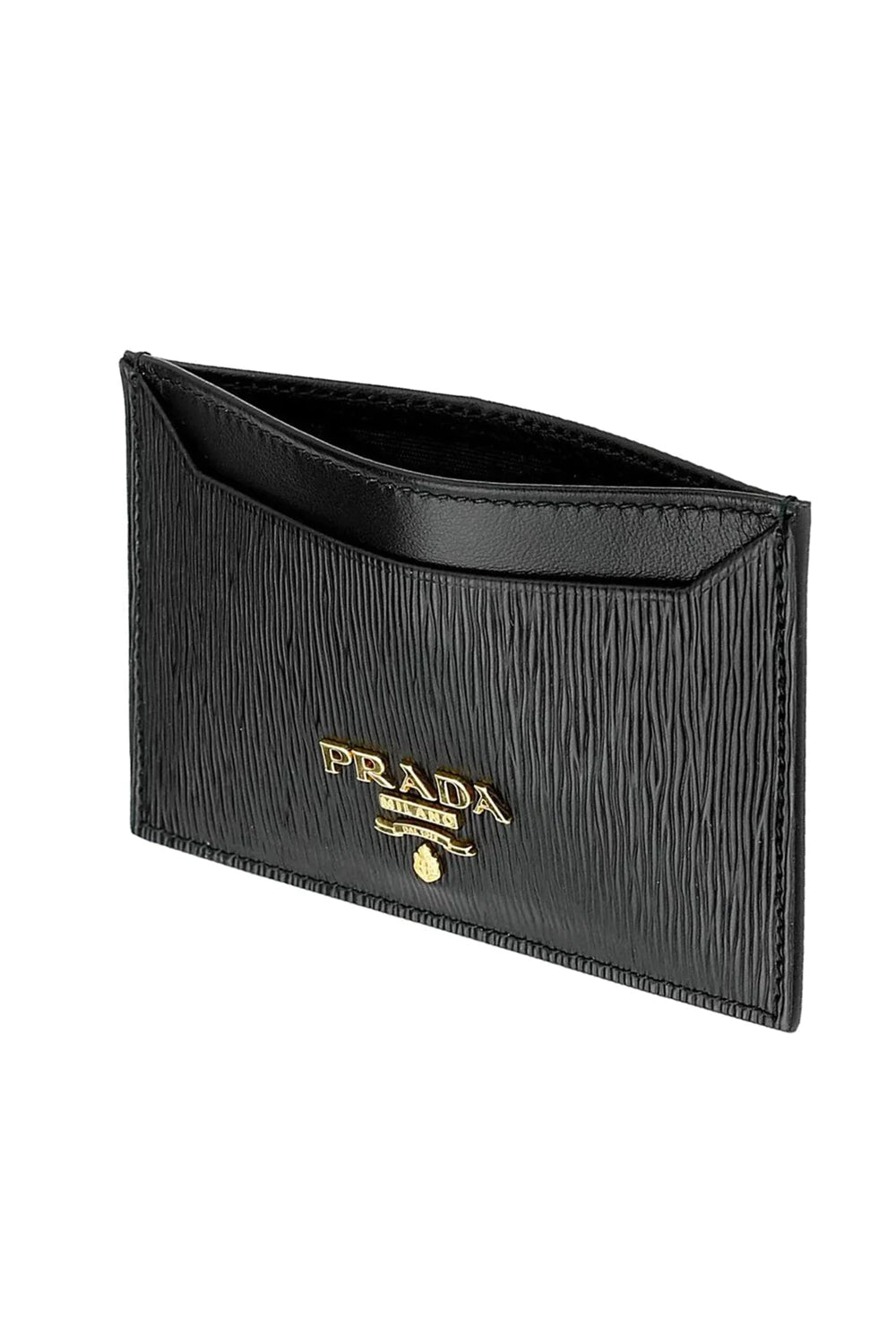 Prada Vitello Move Leather Card Holder Wallet