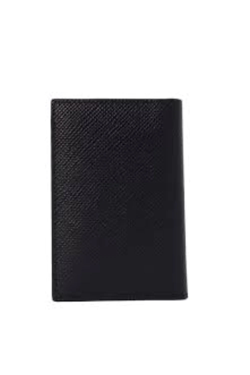 Prada Saffiano Leather Vertical Logo Card Holder